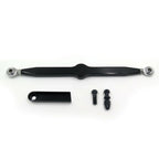 Black Maltese Cross Gear Shift Linkage for Harley Touring Fatboy Softail (2000–2023)