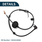 ABS Wheel Speed Sensor No. 599301W000 for KIA RIO (2012–2017)