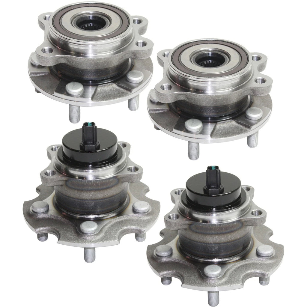 Set of 4 Wheel Hubs for Toyota