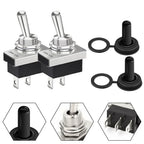 2X SPST On/Off Switch KN3 (D) 101 for Automotive (Waterproof Cap)