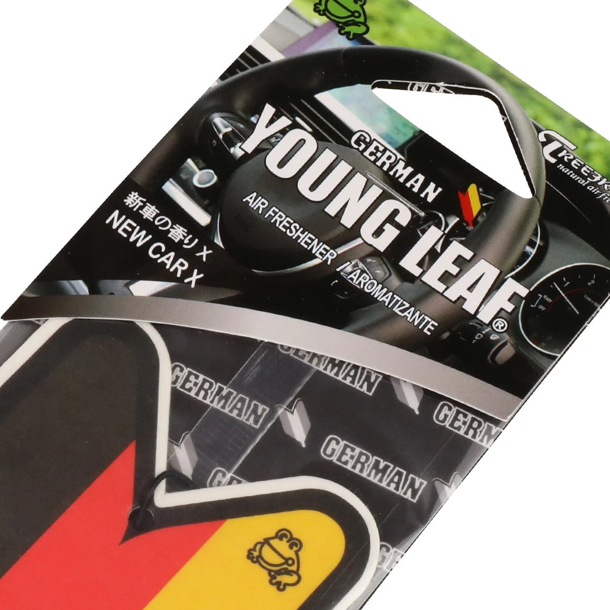 Treefrog Wakaba Young Leaf Air Freshener for Auto Office (JDM)