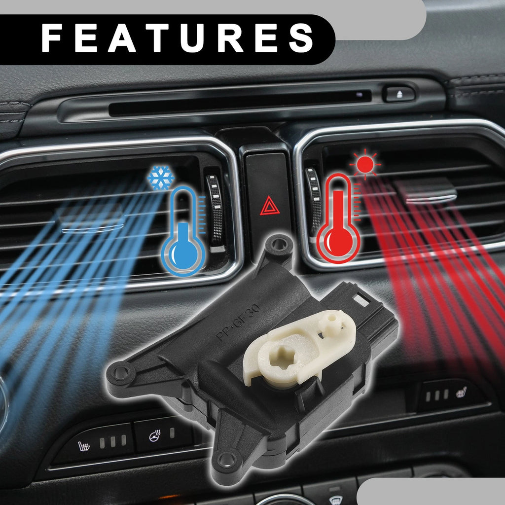 HVAC Heater Blend Door Control Actuator No. 1K0907511Q for Audi Q3 (2014–2018)