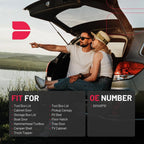 2pc Gas Struts for Truck Pickup Topper Door Cap (Fits Various Models)
