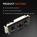 Manual A/C & Heater Control Module for Chevrolet Silverado 1500 (2007–2013)
