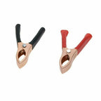 Set of 2 Black/Red 30A Car Battery Clip Cables