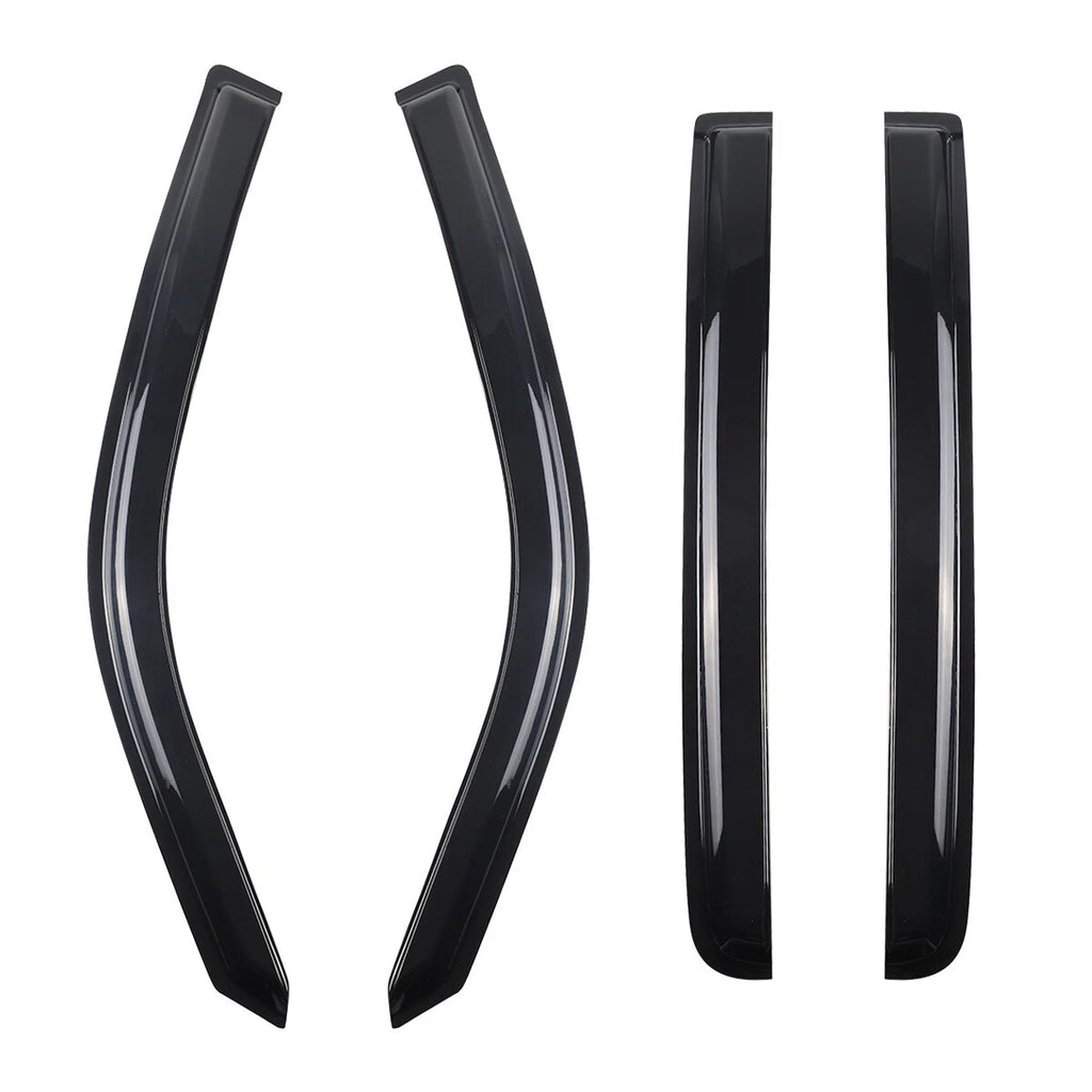 Set of 4 Window Vent Visor Rain Guards for Honda Pilot (2009–2015)