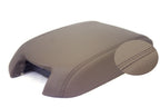 Leather Synthetic Console Armrest Cover for Ford Taurus (2010–2019) Dark Beige