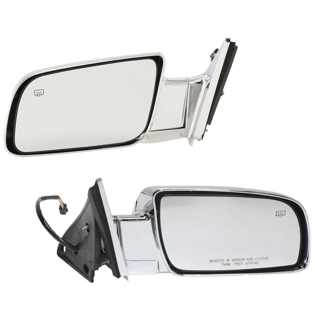 Set of 2 Heated Mirrors for Chevy Suburban K3500