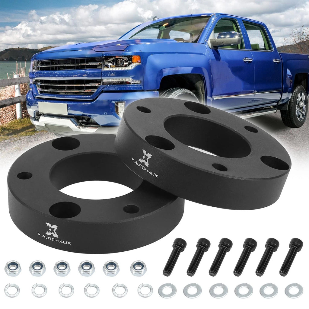 2 Inch Front Leveling Lift Spacers Kit for GMC Sierra 1500 2WD 4WD (2007–2019)