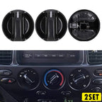 Set of 2 A/C Temperature Control Knobs for Toyota Tundra (2000–2006)