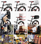 Rear Rack Fender for Bicycle (Adjustable Side Wing)