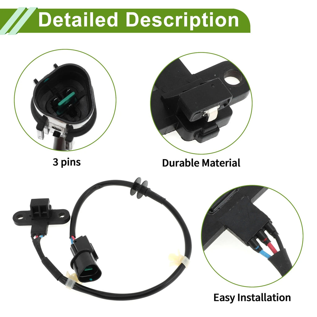 Crankshaft Position Sensor for Mitsubishi Galant 2.4 (1995–1998) No.J5T25172