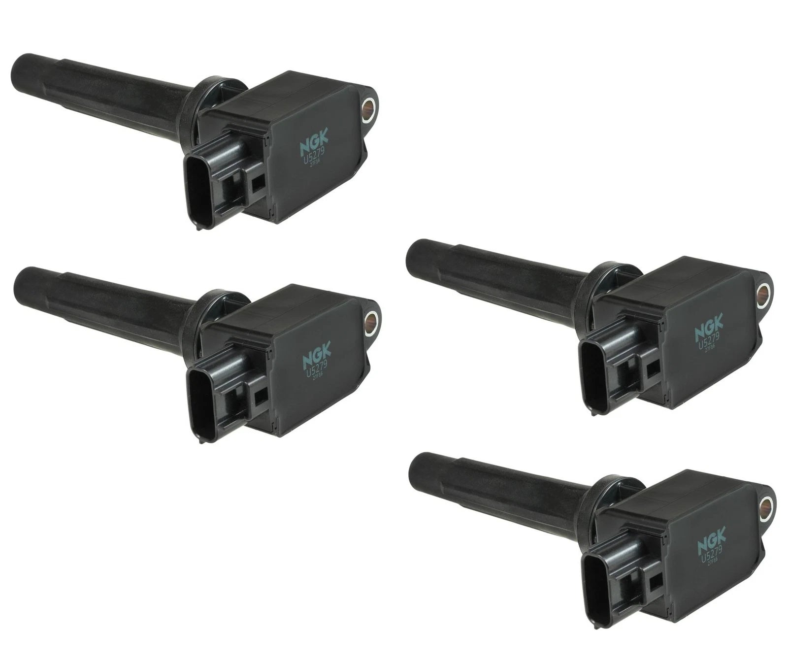 Set of 4 NGK Direct Ignition Coils for Mazda 3 Sport (2010–2013) CX-3 (2016–2021) CX-5 (2013–2016)