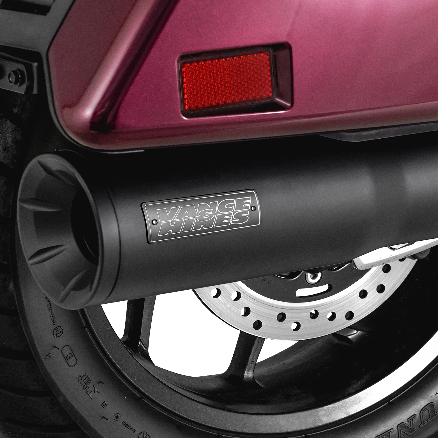 Hi-Output Slip-On Muffler for Vance & Hines (48427)