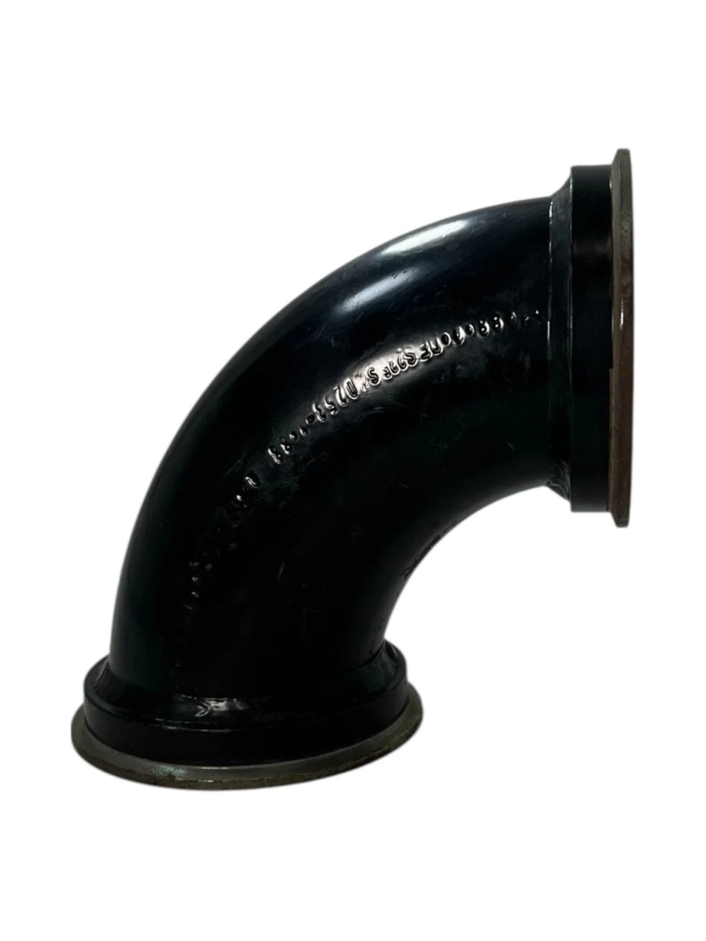 Exhaust Pipe Elbow for Volvo Penta (3829021) 4.5in Flange OD, Steel Cast