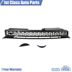 Badgeless Hex Mesh Grille for VW MK6 Golf/GTI/Jetta SportWagen (2010–2014)