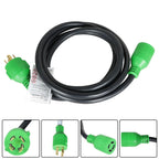 30 Amp Generator Extension Cord for NEMA L14-30P/L14-30R (10FT)