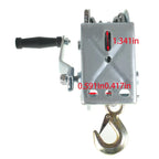Manual Winch for Boat (1600lbs, 32ft Cable)