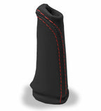 E Brake Boot Cover for BMW E60 (2004–2010) Black Red Stitch PVC Leather