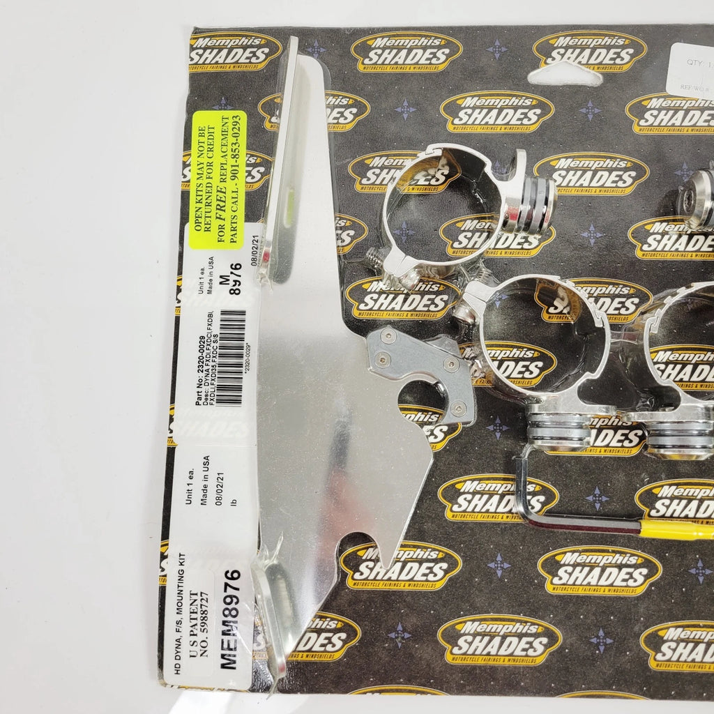 Windshield Mounting Kit for Harley Dyna (2006–2017) - Fats/Slim Trigger Lock