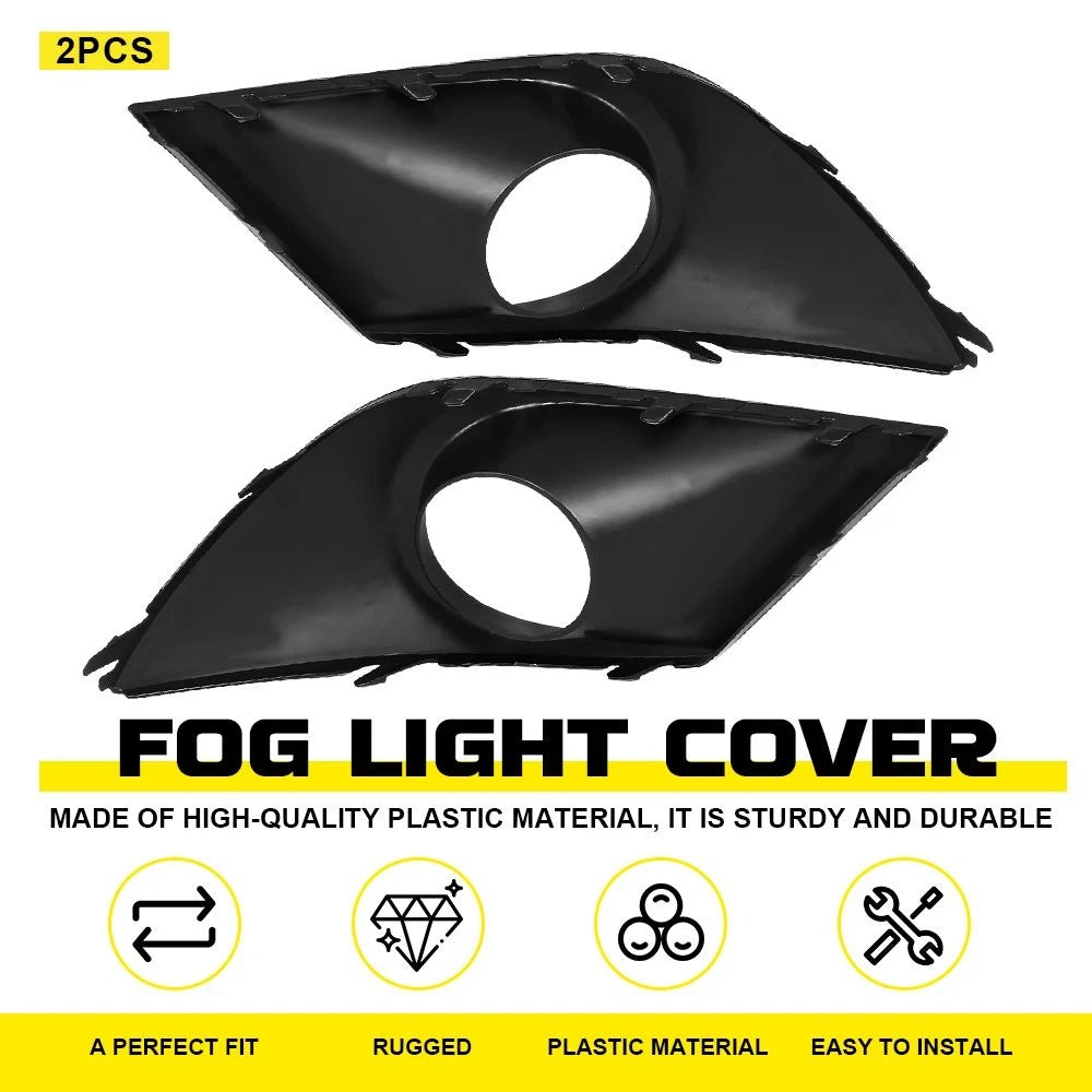 2X Front Fog Light Cover Bezel Trim for Subaru Legacy (2015–2017)