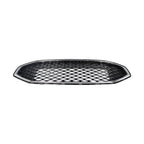 Front Upper Grille for Ford Fusion (2017–2018) Black Plastic Mesh