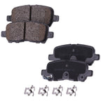 Set of 2 Wheel Hubs for Chevy (W/ ABS)