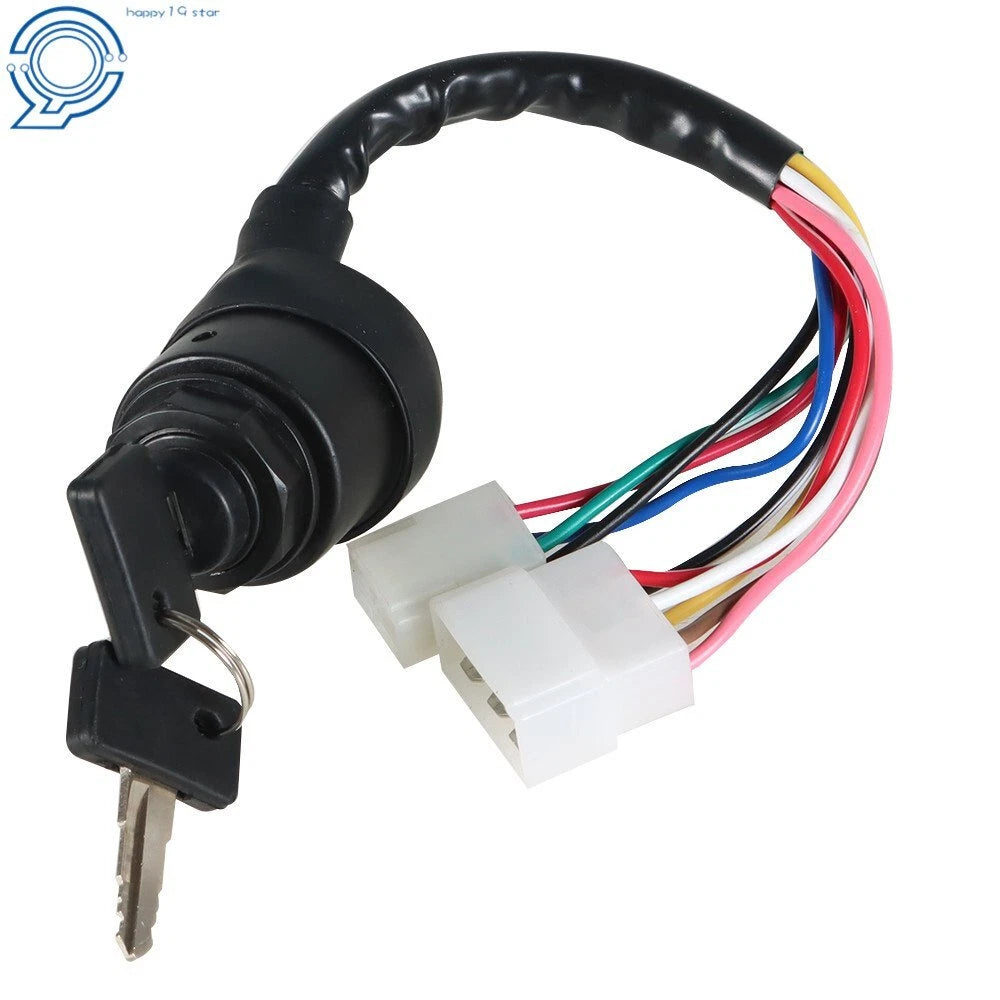 Ignition Switch with Keys for Yamaha Gas Golf Cart G1 (1979–1989)