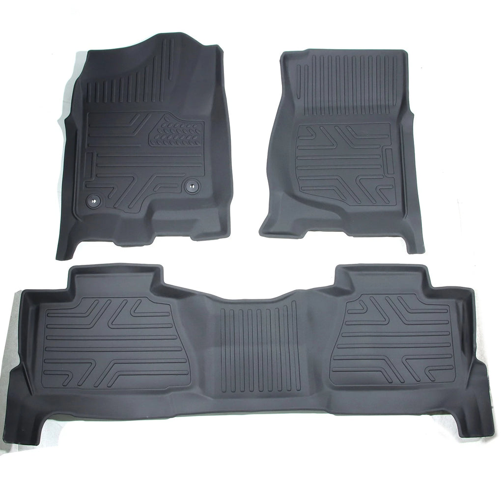 All Weather Floor Mats for Chevy Tahoe Suburban GMC Yukon XL (2007–2014)