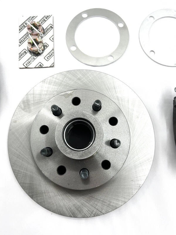 Front Disc Brake Kit for 1937-1941 Ford Spindles Hot Rod Style