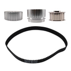 Aluminum Gilmer Belt Drive Pulley Kit for Ford SBF 289 302 351W (1962–1995)