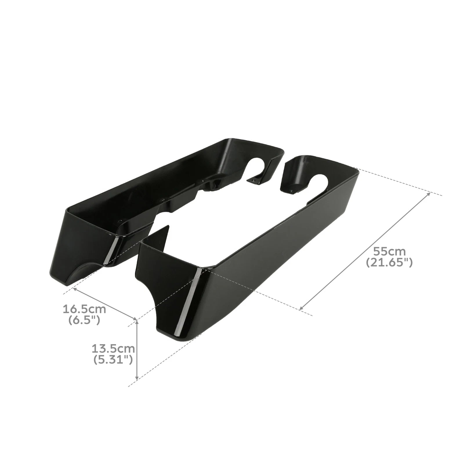 4" Stretched Extended Saddlebag Extensions for Harley Electra Glide (1994–2013)