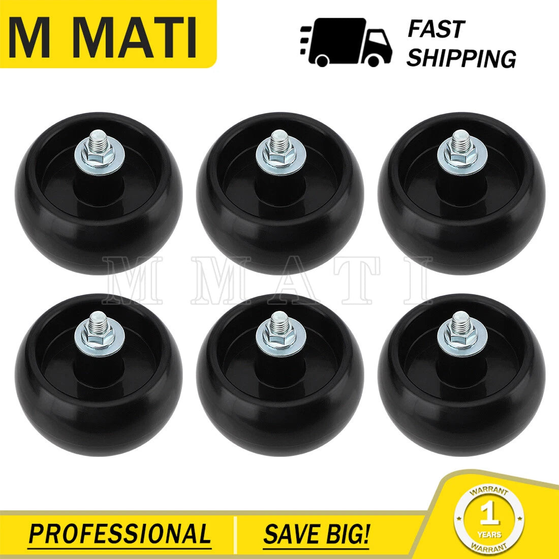 6X Deck Wheel for Simplicity Ferris IS700Z IS1500Z F50XT F125XT F160Z