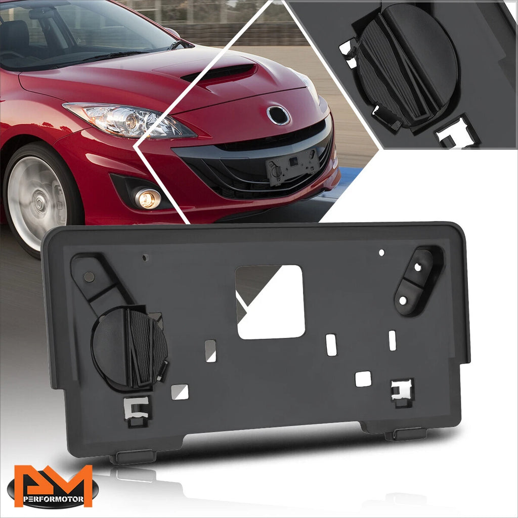 Tow Hook License Plate Mounting Bracket for Mazda 3 (2012–2013)