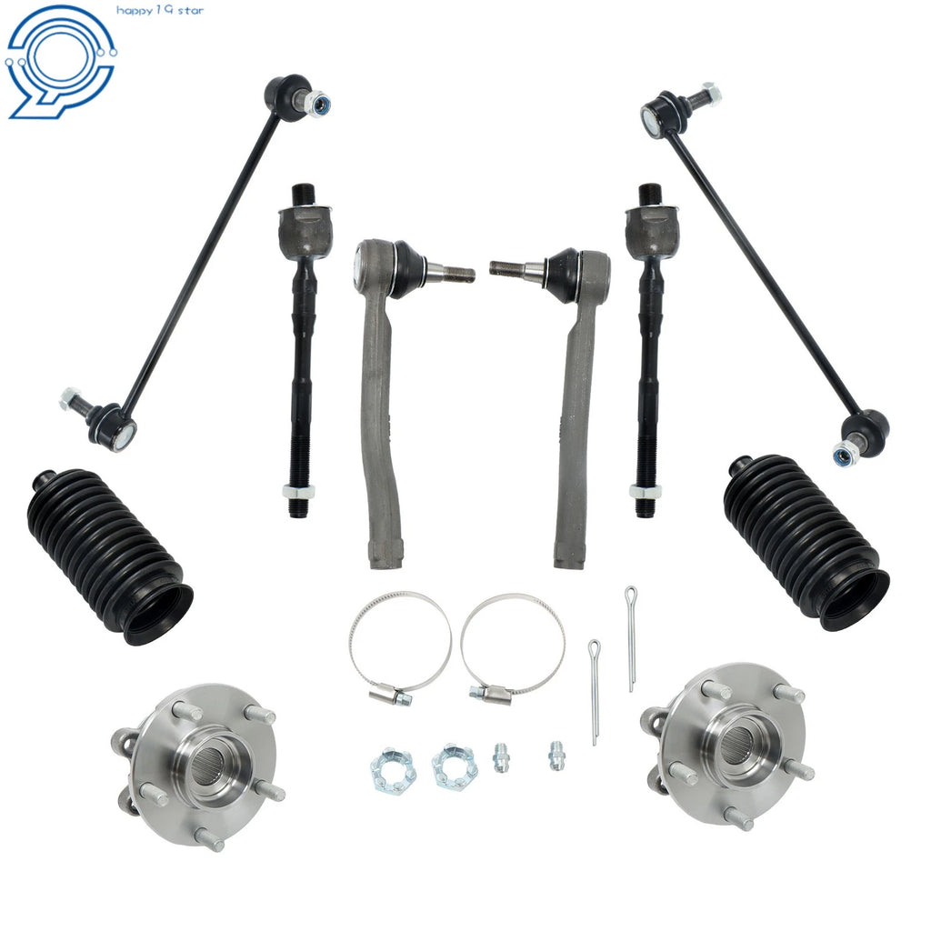 10X Front Wheel Hub & Bearing Suspension Kit for Nissan Altima (2007–2012)