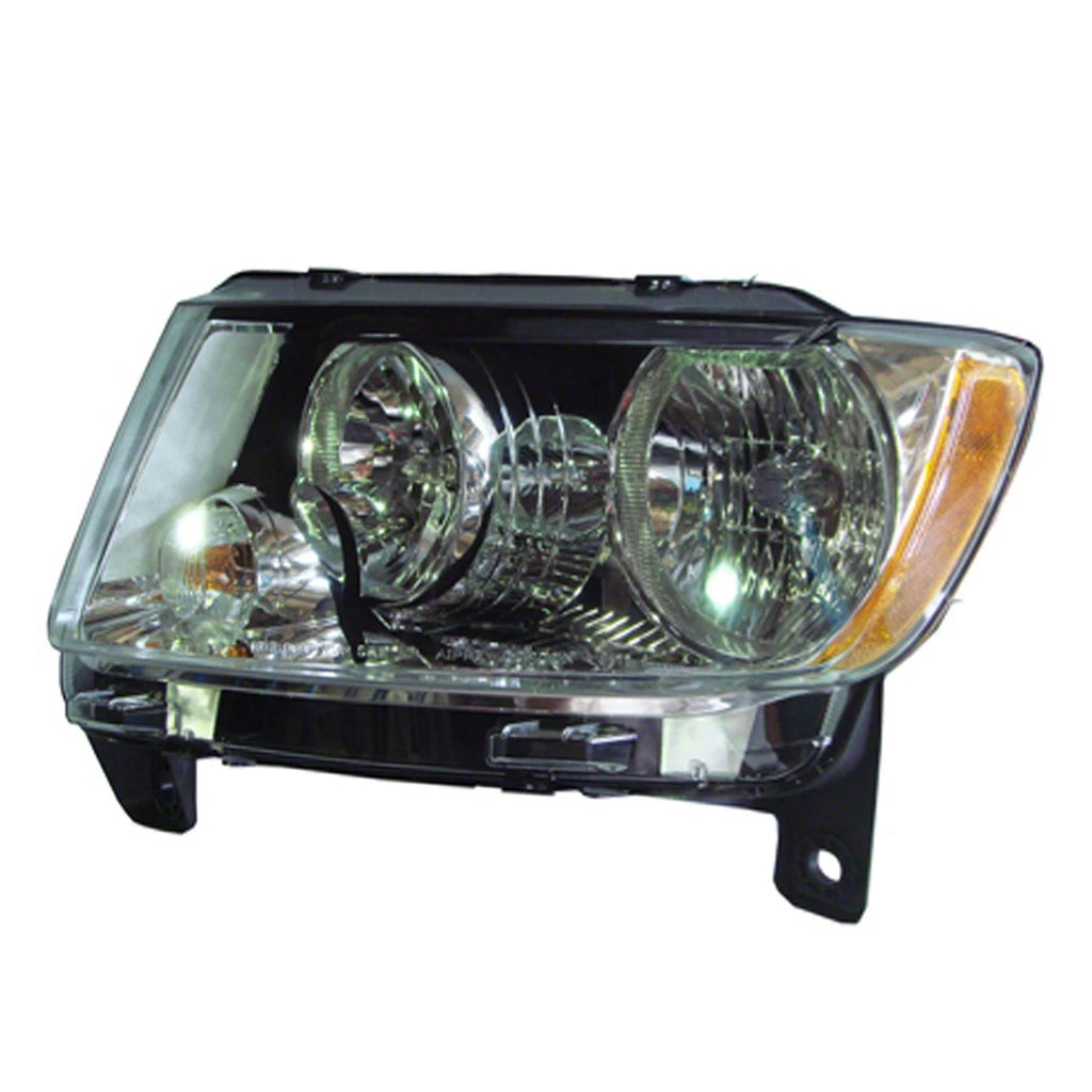 Replacement Driver Halogen Headlight Assembly for Jeep Grand Cherokee (2011-2013)