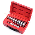 Bearing Race and Seal Install Driver Kit for Wheel Axle (9 Discs)