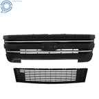 2X Front Bumper Grille Assembly for Ford Explorer (2011-2015)
