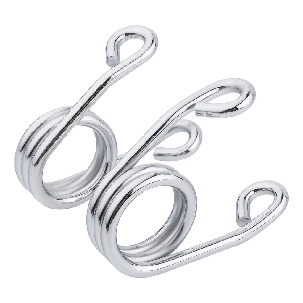2'' Chrome Scissor Solo Seat Springs for Harley Sportster 883 1200 (1986–2023)