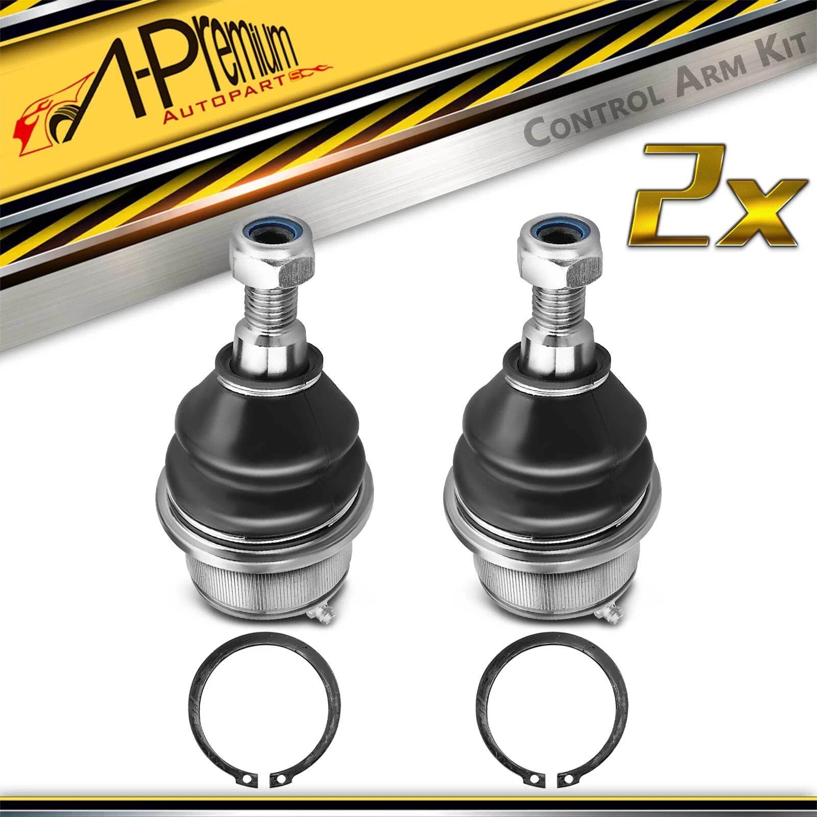 2X Front Lower Ball Joint for Chevrolet Silverado 2500HD 3500HD (2001â2019)