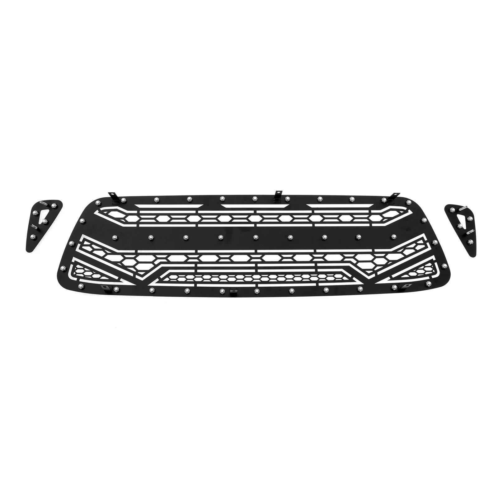 Stainless Black Laser Cut Upper Grille for Toyota Tacoma (2001-2004)