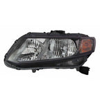 Replacement Driver Side Headlight Assembly for 2013 Honda Civic Coupe