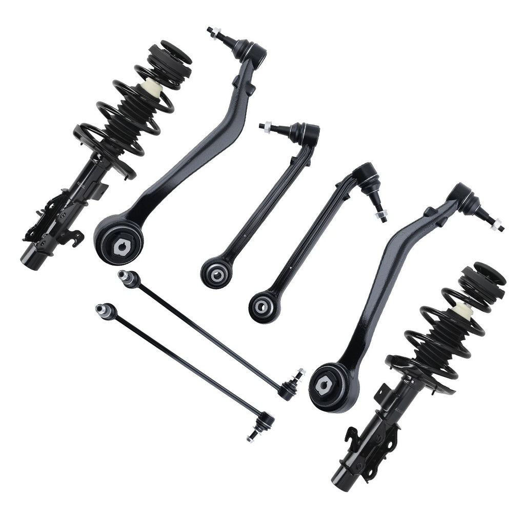 8PCS Front Struts, Control Arms, Sway Bars for Chevrolet Camaro (2010–2012)