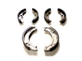 Set of 3 Monster Brake Shoes for Yamaha Kodiak 400 (1993–1998) & Big Bear 350 (1996–1998)
