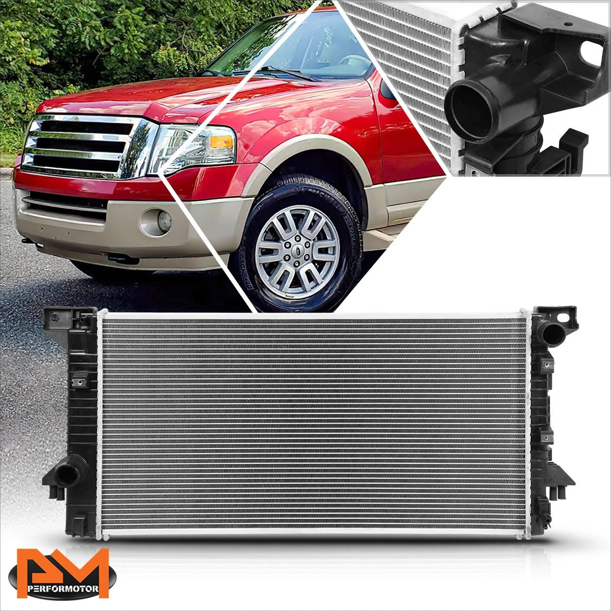 Factory Style Aluminum Radiator DPI-13045 for Expedition/Navigator (2007–2008)