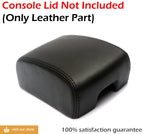 Center Console Armrest Cover for Nissan Sentra (2000–2006) Black Leather