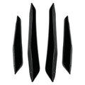 Front Bumper Splitter Side Skirt Spoiler for BMW M2 G87 (2023–2024) Glossy Black