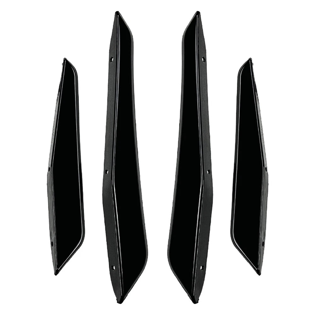 Front Bumper Splitter Side Skirt Spoiler for BMW M2 G87 (2023–2024) Glossy Black
