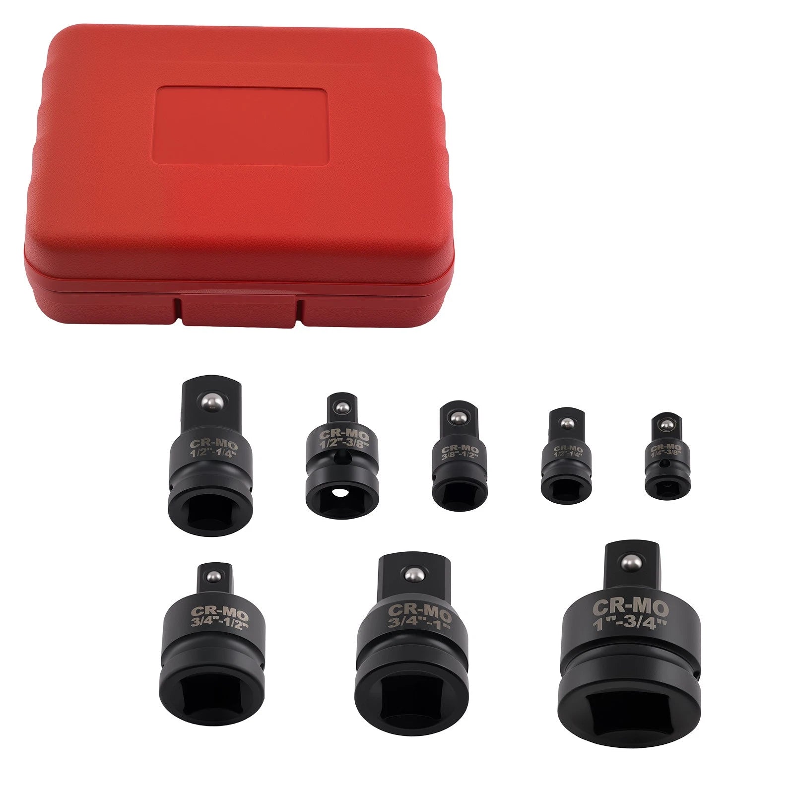 Set of 8 Socket Adapter Drive Impact Reducers for Automotive Use