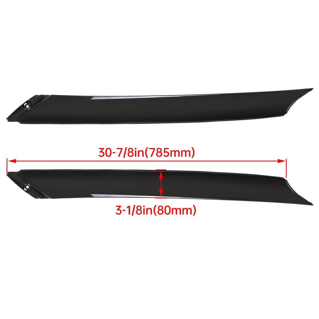 Set of 2 Windshield A Pillar Trim Molding for Hyundai Veloster (2012-2017)